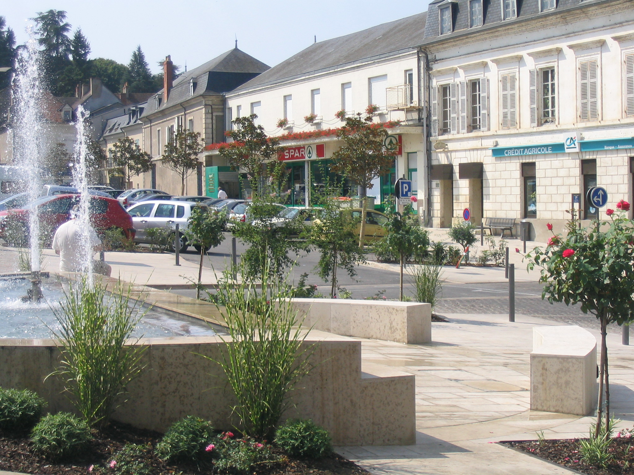 Voirie en pierre de Bourgogne des Carrières Sauvanet de la Nièvre