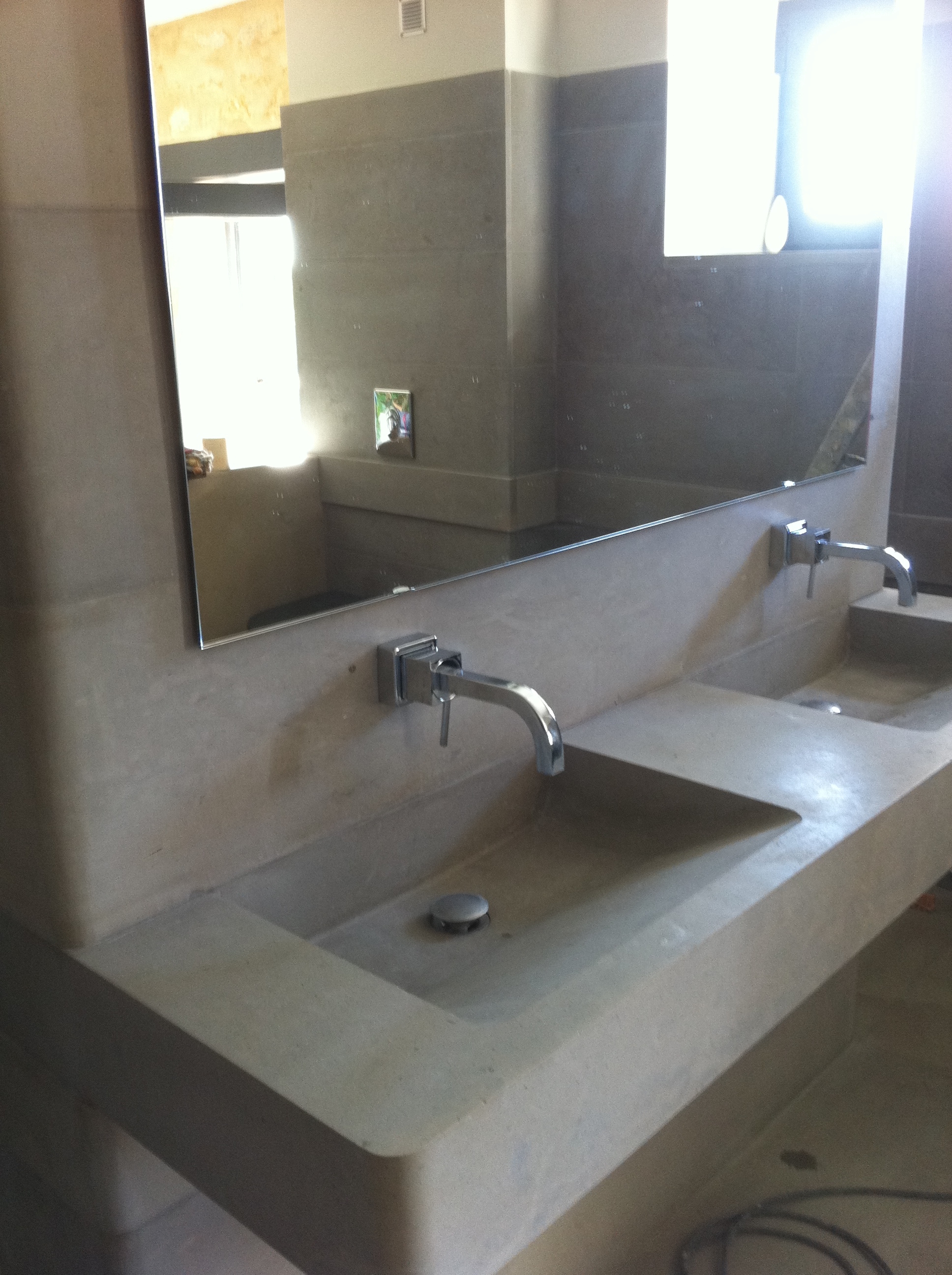 Salle de bain du Louvre, pierre de Bourgogne des carrières Sauvanet de la Nièvre